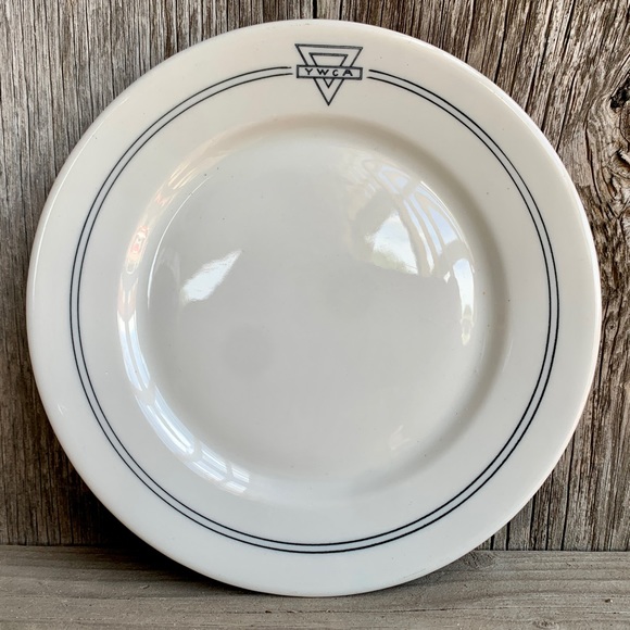 Vintage 1920s Early 20th Century Grand Rapids Michigan YWCA Plate - Picture 3 of 16